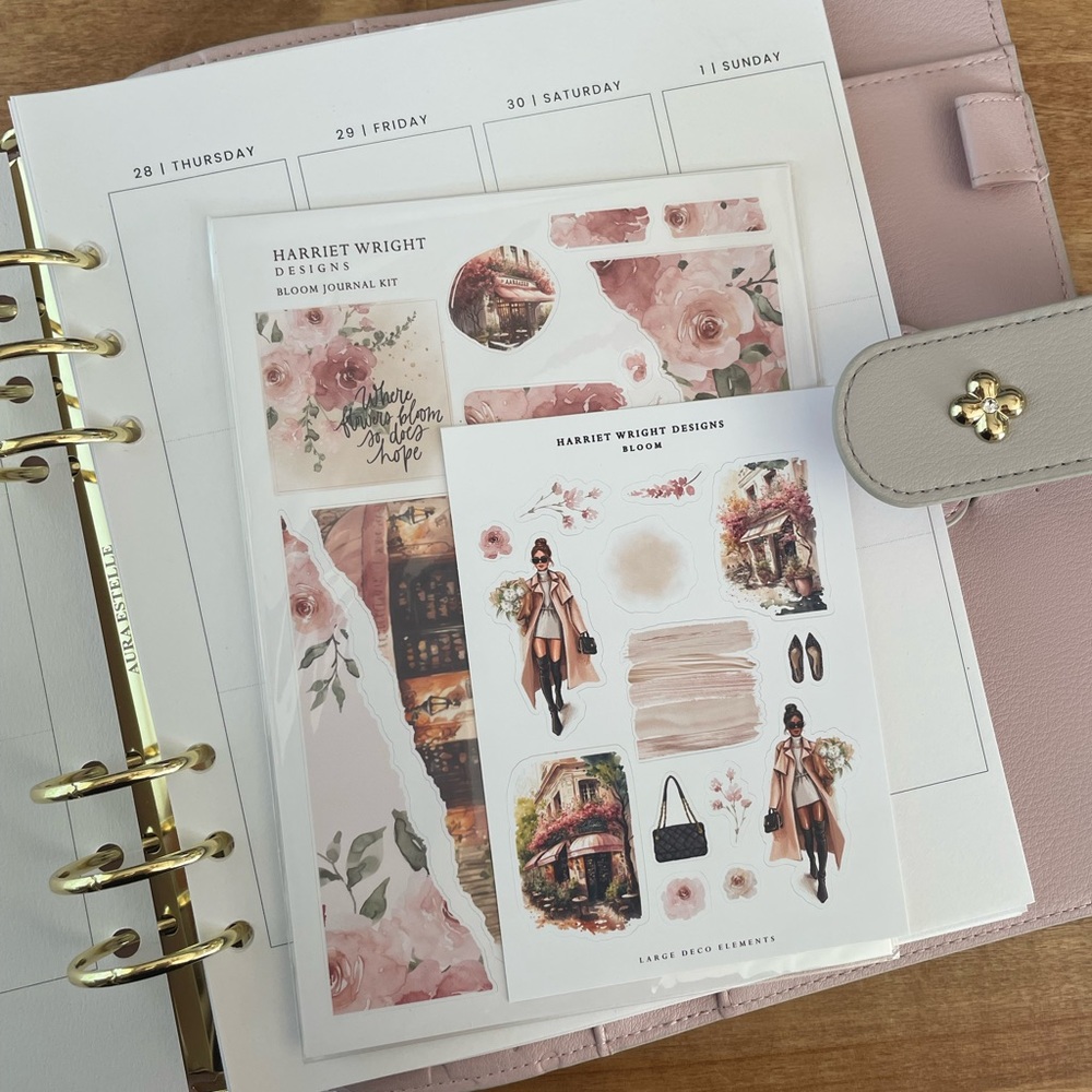 NWOT | Aura Estelle A5 Wide 35MM Ring - Fairytale